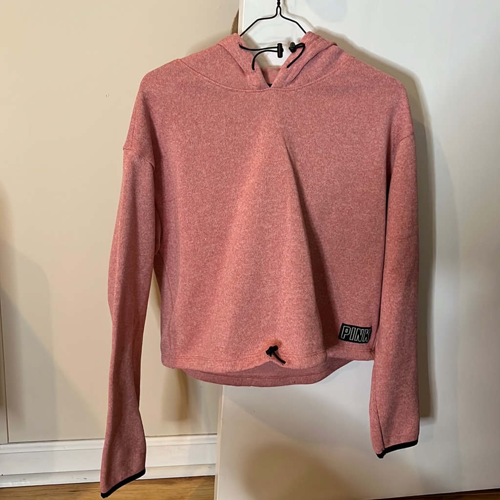 Pink Cropped Pullover